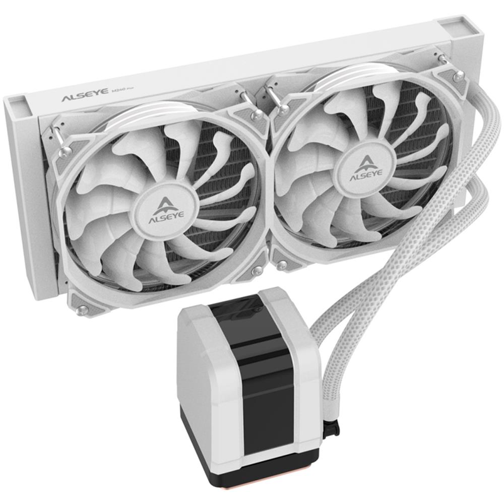 SIMPLETEK Dissipatore Processore Cpu Gaming Cooler Rgb Colorato 240cm 1851 1700 1200 115x