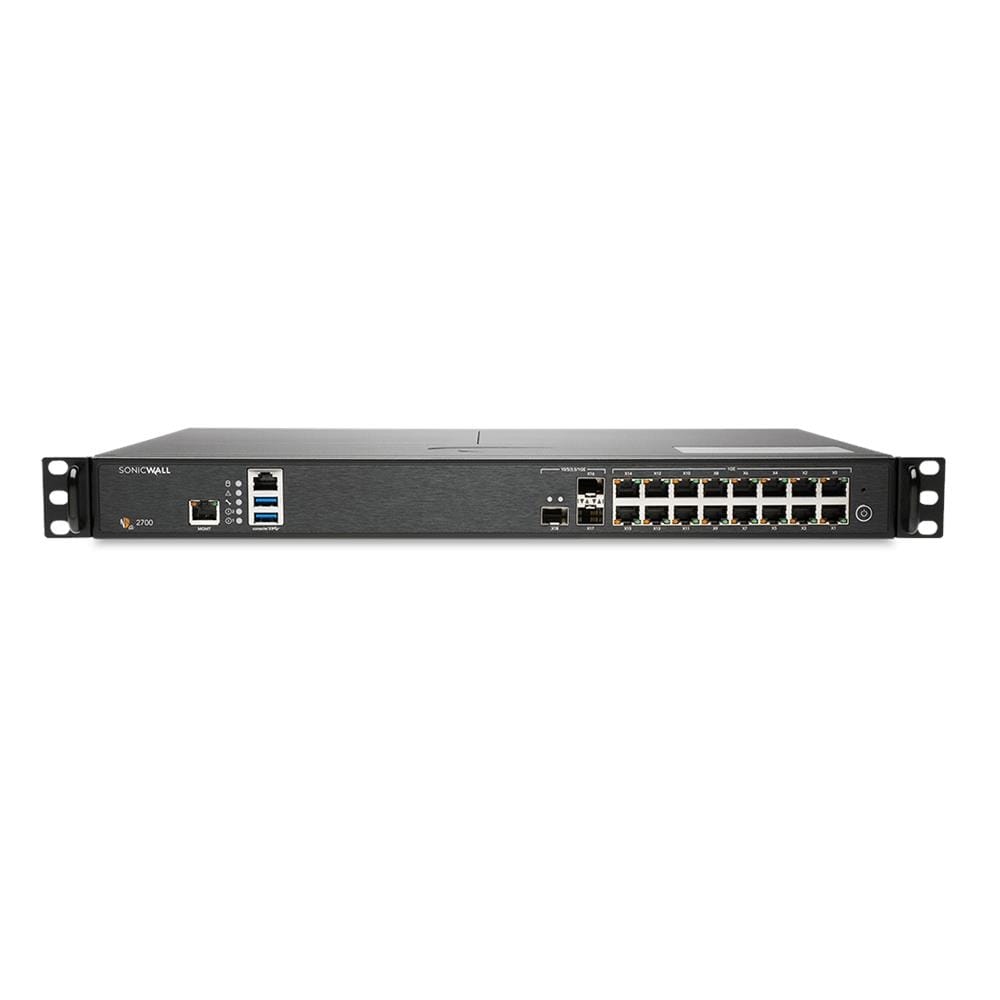 SONICWALL NSA 2700 firewall (hardware) 1U 5500 Mbit /s