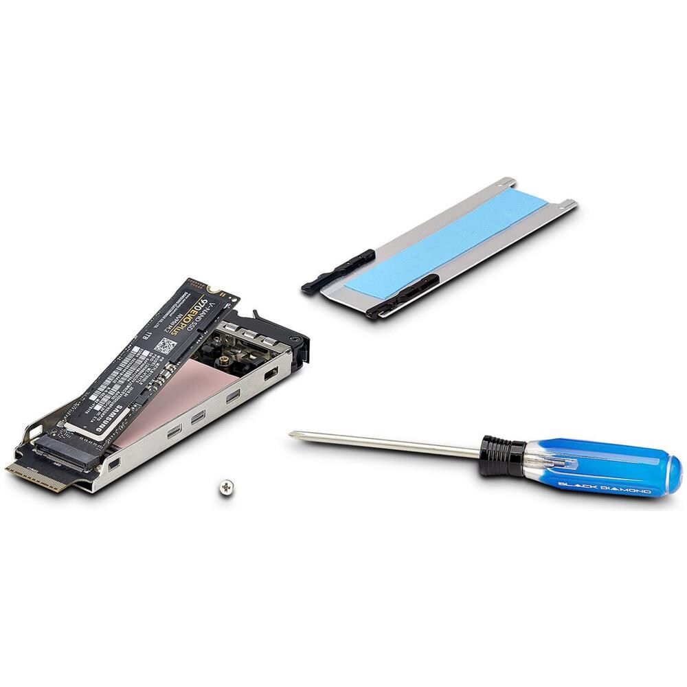 STARTECH.COM Schede di Interfaccia per PC PCIe 4.0 M. 2 64 GB /s Argento Nero