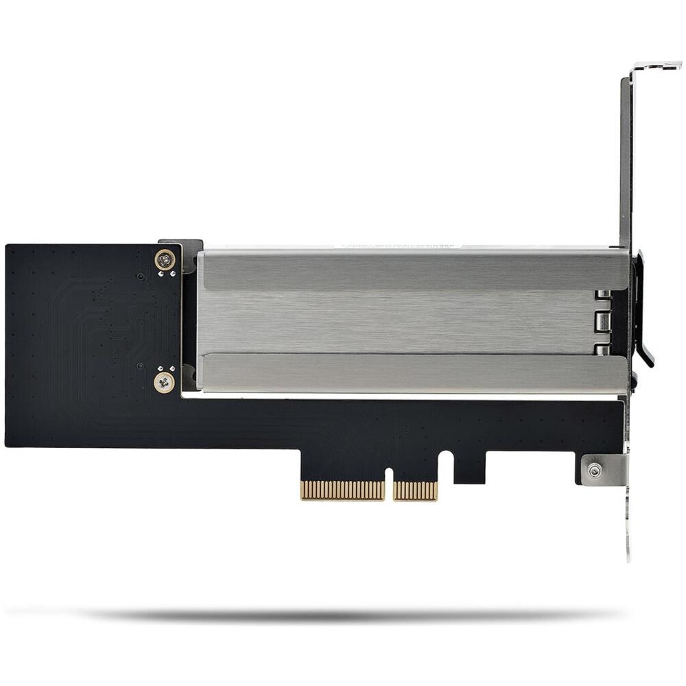STARTECH.COM Schede di Interfaccia per PC PCIe 4.0 M. 2 64 GB /s Argento Nero