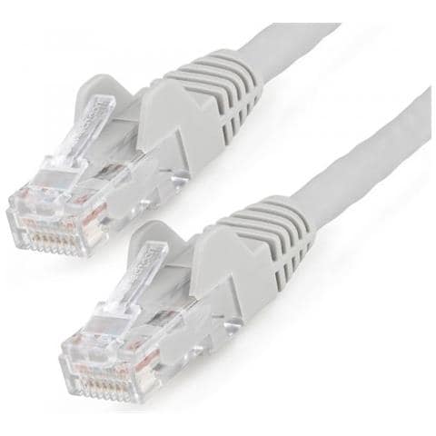 STARTECH.COM Cavo Ethernet CAT6 da 10 m - LSZH (Low Smoke Zero Halogen) - 10 Gigabit 650MHz 100W PoE RJ45 - Cavo di rete Lan UTP - Cavo patch categoria 6 antigroviglio - CAT 6, Certificazione ETL, 24AWG - Grigio