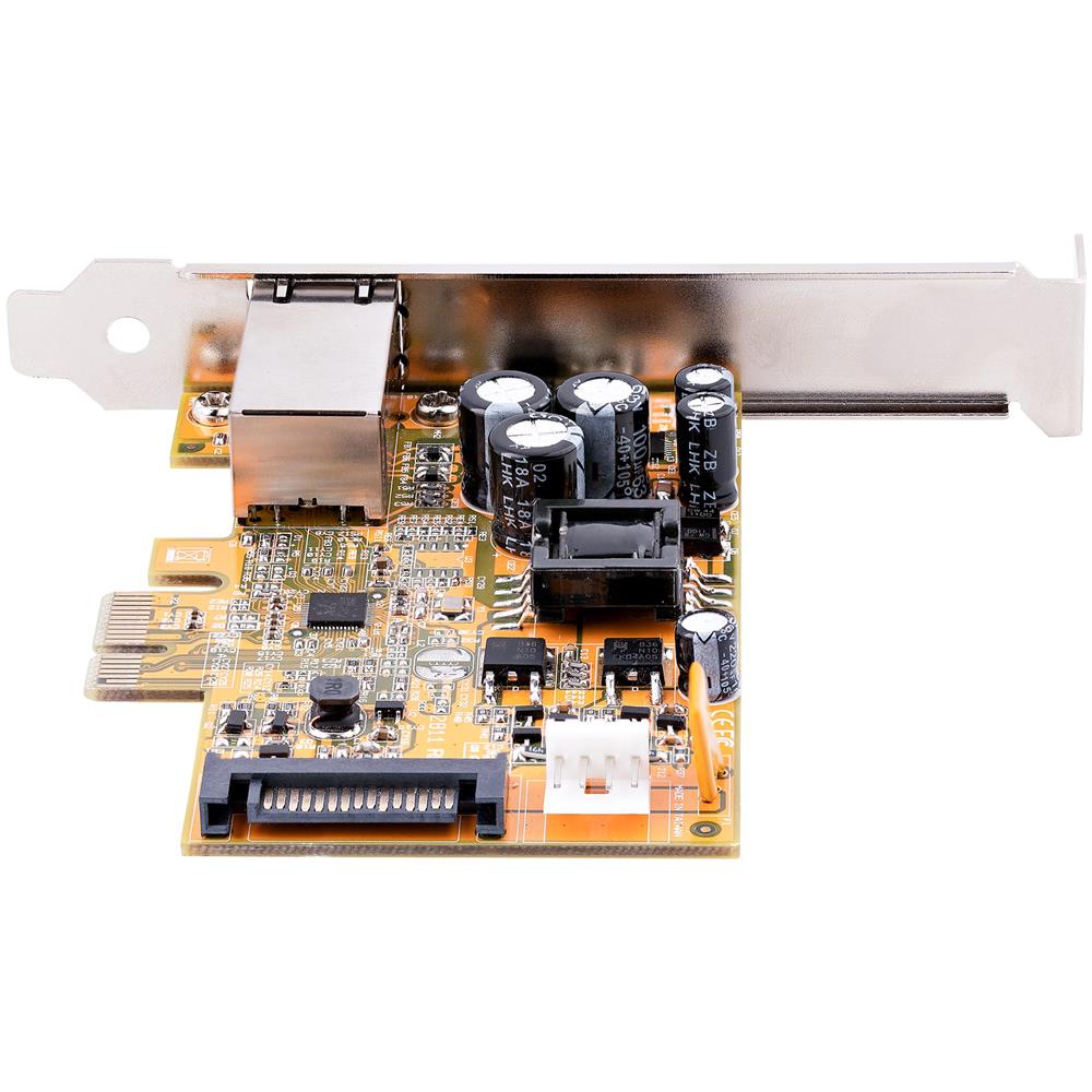 STARTECH.COM Scheda di rete PCI Express x1 a 1 Porta Scheda Ethernet PCIe con RJ45 Interfaccia di Rete da 2.5 Gb NIC PoE 802.3at da 30 W per Desktop e Server