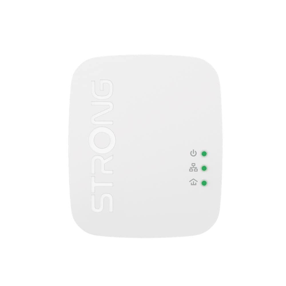 Strong Powerline 600 Triple Pack Mini 600 Mbit /s Collegamento ethernet LAN Bianco 3 pz