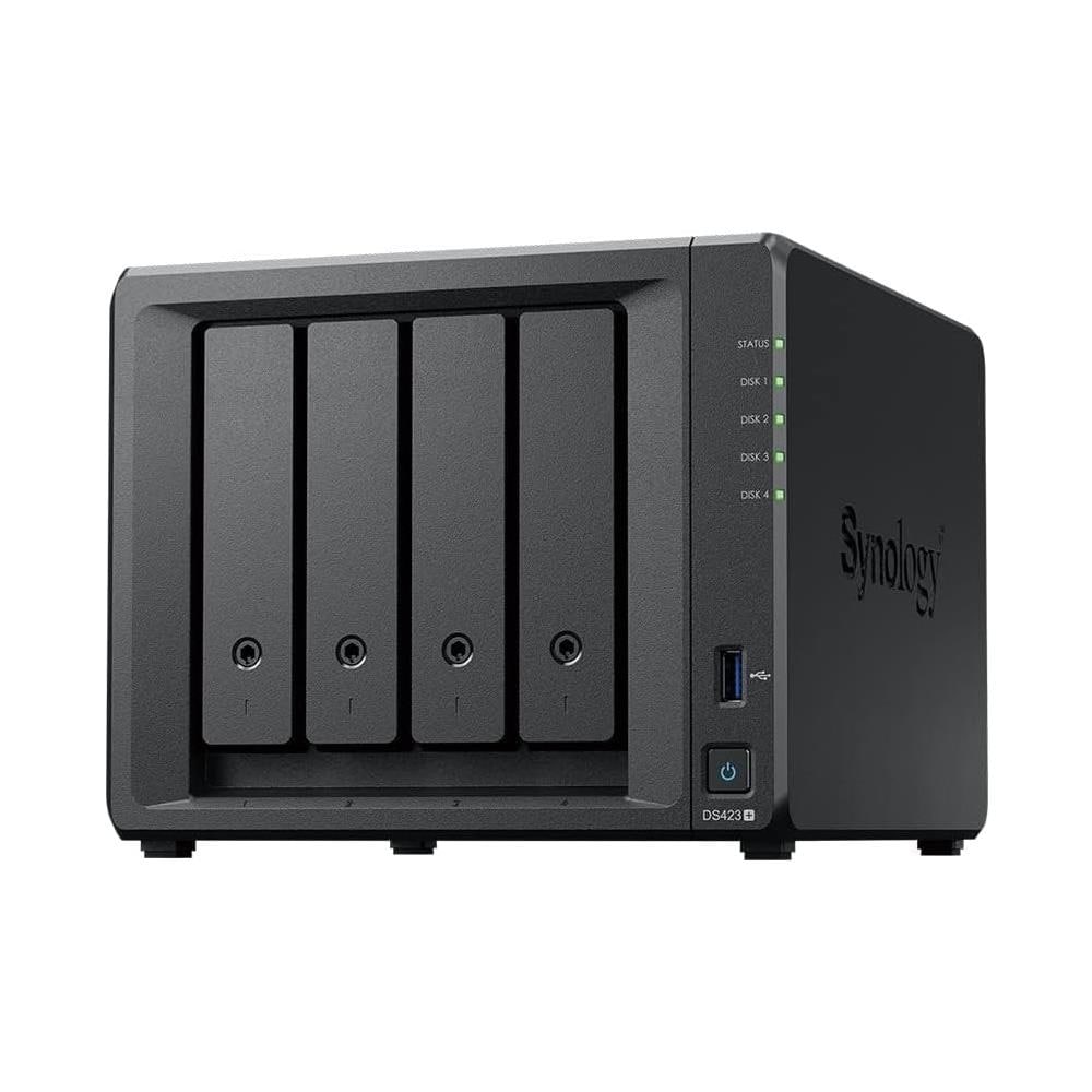 SYNOLOGY NAS DiskStation DS423+ 4 Slot 3.5"/2.5" Interfacce 2x Gigabit Ethernet / 2x USB 3.2 Ram 2 GB
