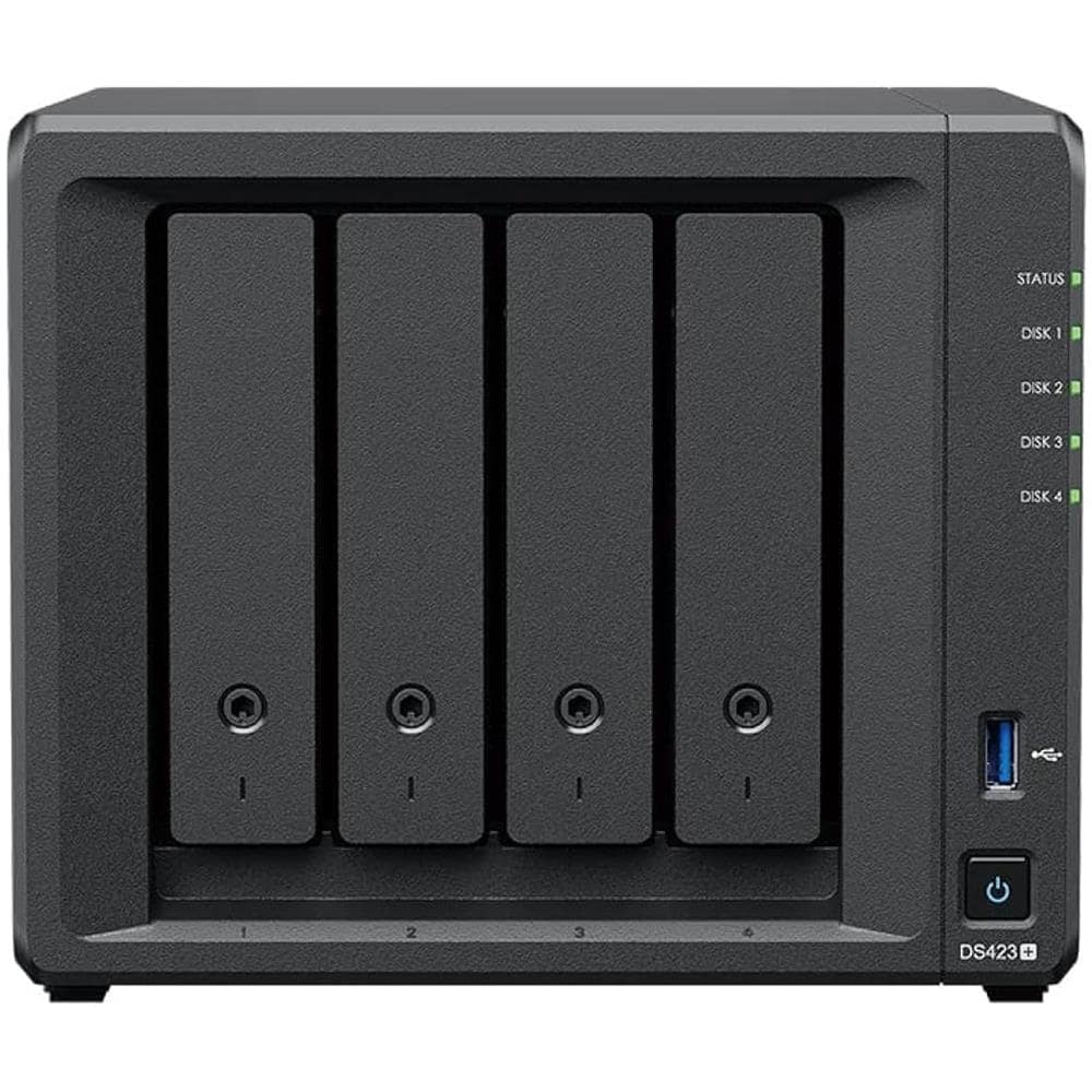 SYNOLOGY NAS DiskStation DS423+ 4 Slot 3.5"/2.5" Interfacce 2x Gigabit Ethernet / 2x USB 3.2 Ram 2 GB