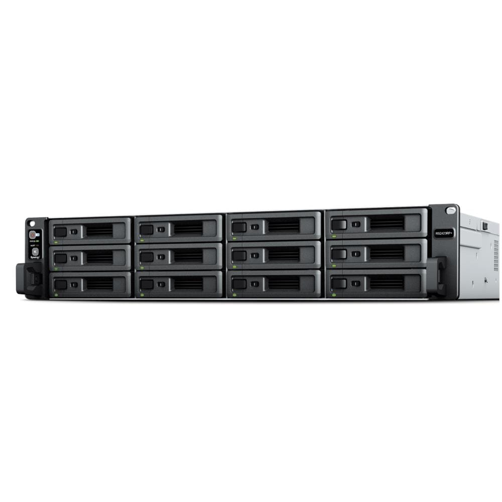 SYNOLOGY RackStation RS2423RP+ server NAS e di archiviazione Armadio (2U) Collegamento ethernet LAN Nero, Grigio V1780B