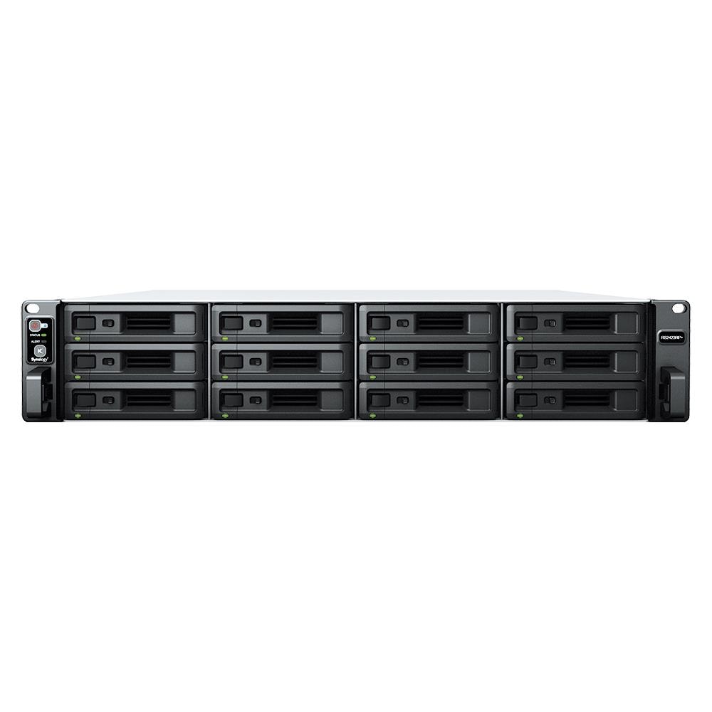 SYNOLOGY RackStation RS2423RP+ server NAS e di archiviazione Armadio (2U) Collegamento ethernet LAN Nero, Grigio V1780B