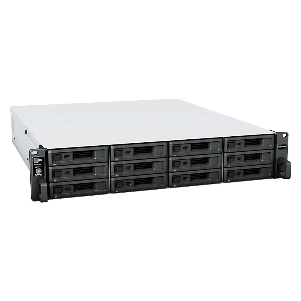SYNOLOGY RackStation RS2423RP+ server NAS e di archiviazione Armadio (2U) Collegamento ethernet LAN Nero, Grigio V1780B