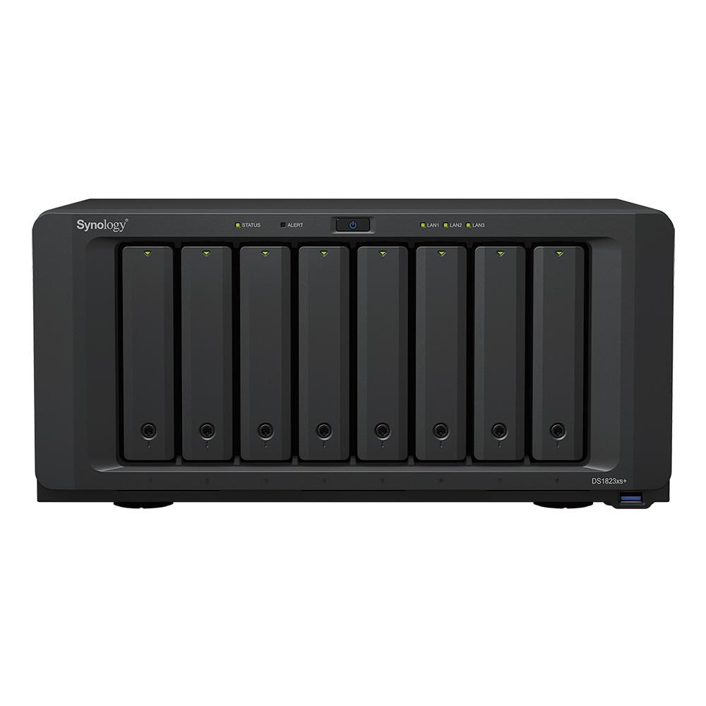 SYNOLOGY DiskStation DS1823XS+ server NAS e di archiviazione Tower Collegamento ethernet LAN Nero V1780B