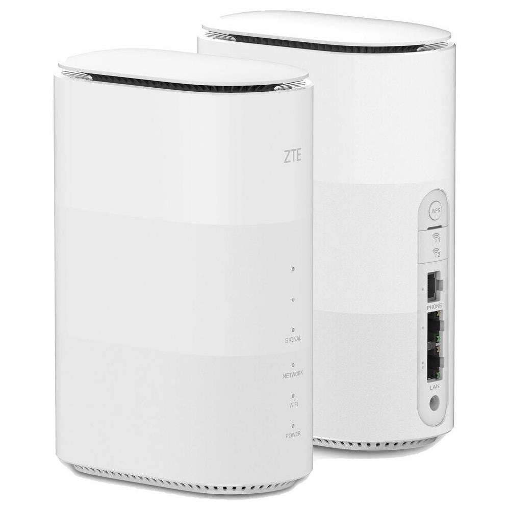TCL Hh512lm Link Hub Modem Router 5g Fino a 3.47gbps 4g Lte Home Station Bianco Wi-Fi Tri Band 2.4/5/6 Ghz 1 Porta Lan /Wan + 1 Porta Lan Max 32 Utenti connessi