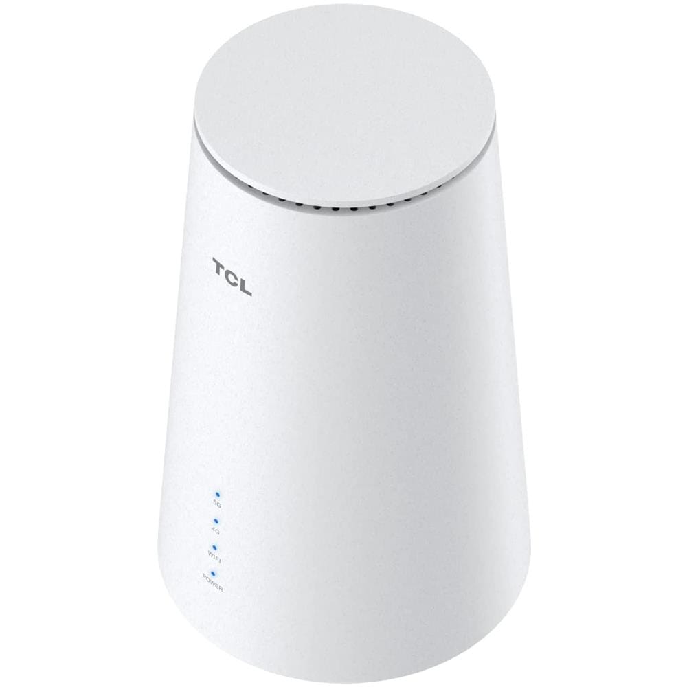 TCL Router Wireless 5G LinkHub Home Station Nano SIM HH515V Dual-Band 2x Gigabit Ethernet LAN - Bianco