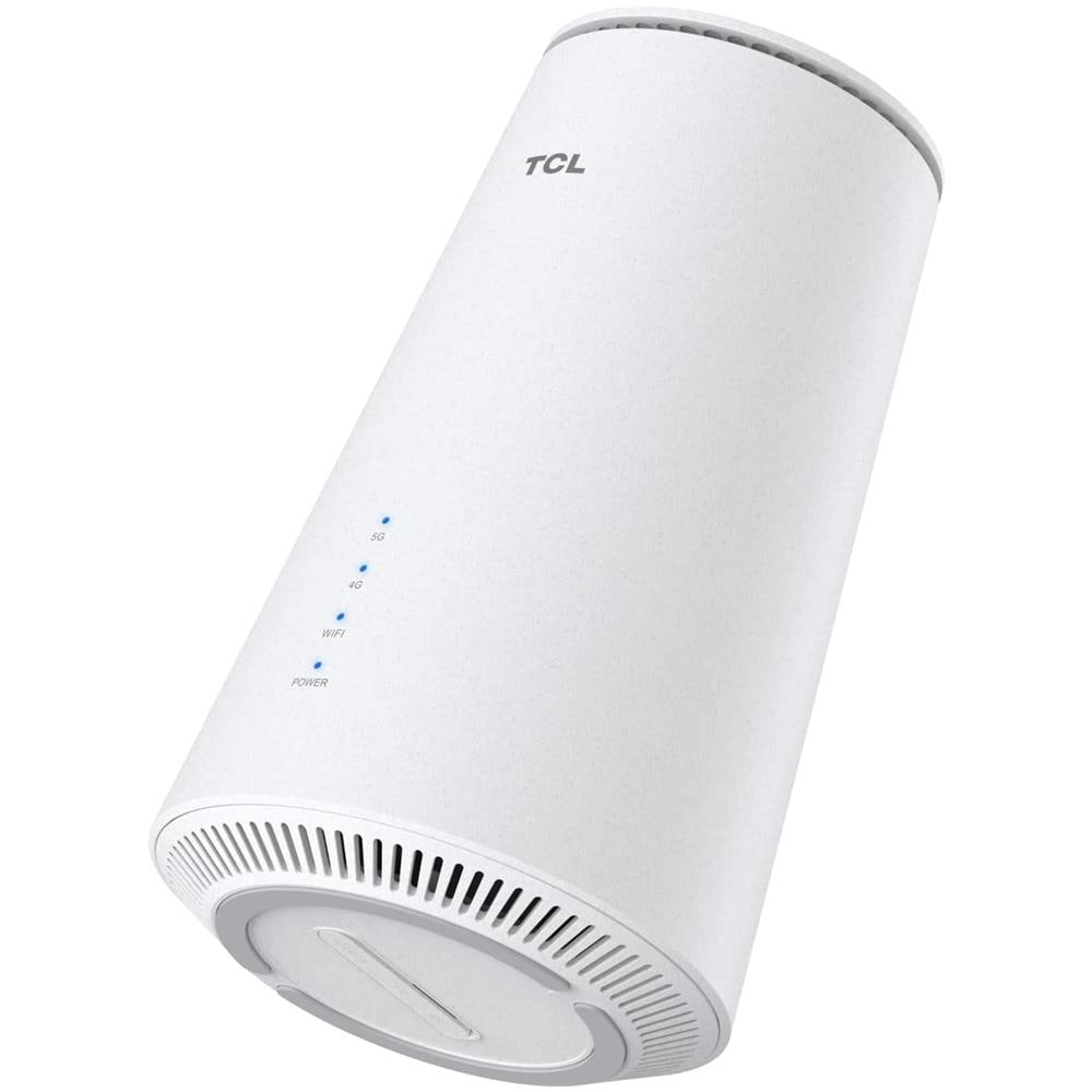 TCL Router Wireless 5G LinkHub Home Station Nano SIM HH515V Dual-Band 2x Gigabit Ethernet LAN - Bianco