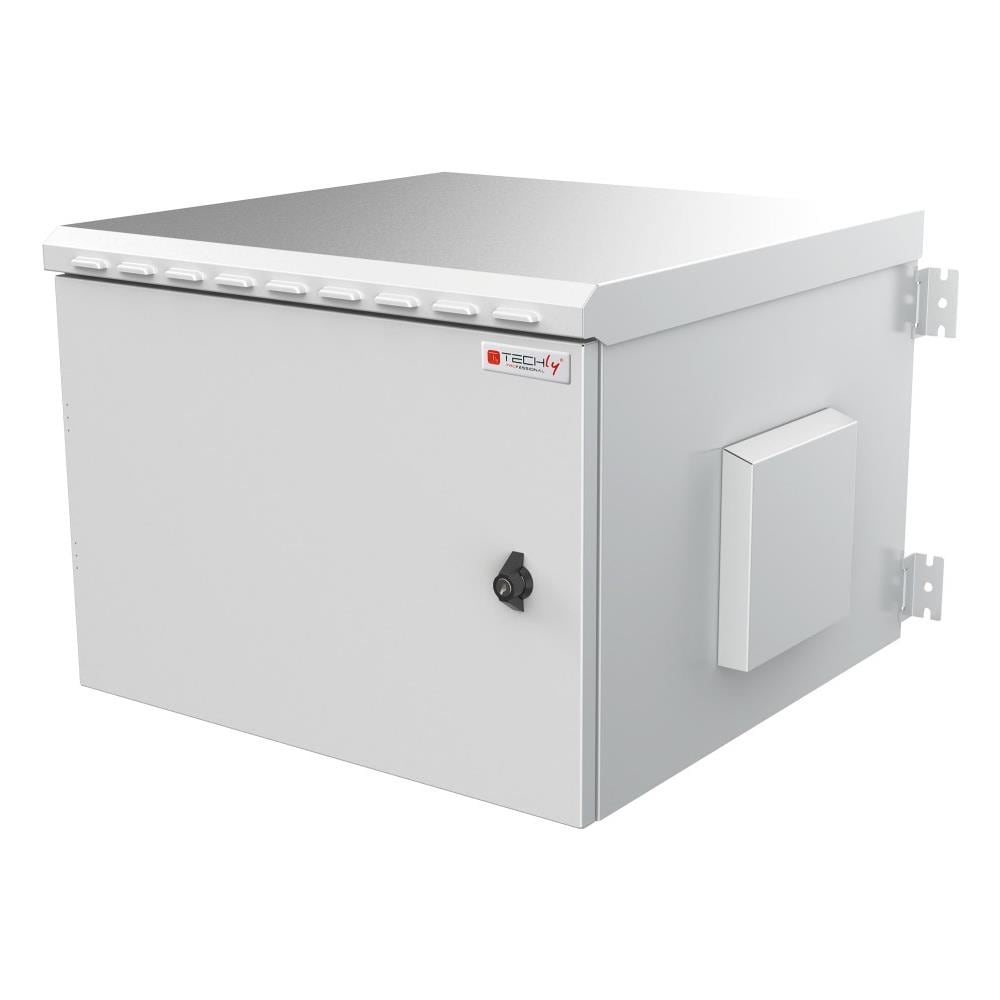 Techly Armadio Rack I-CASE IP55-960 9U da Parete Colore Grigio