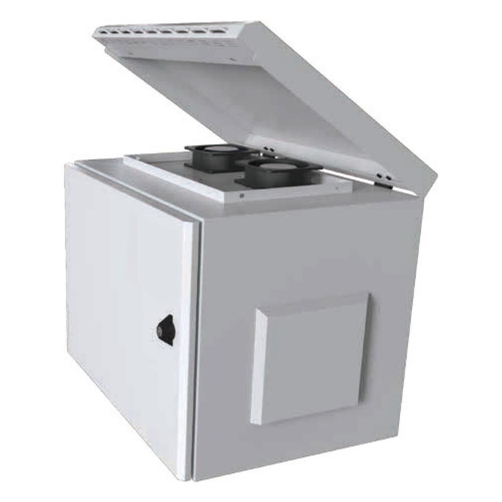 Techly Armadio Rack I-CASE IP55-960 9U da Parete Colore Grigio