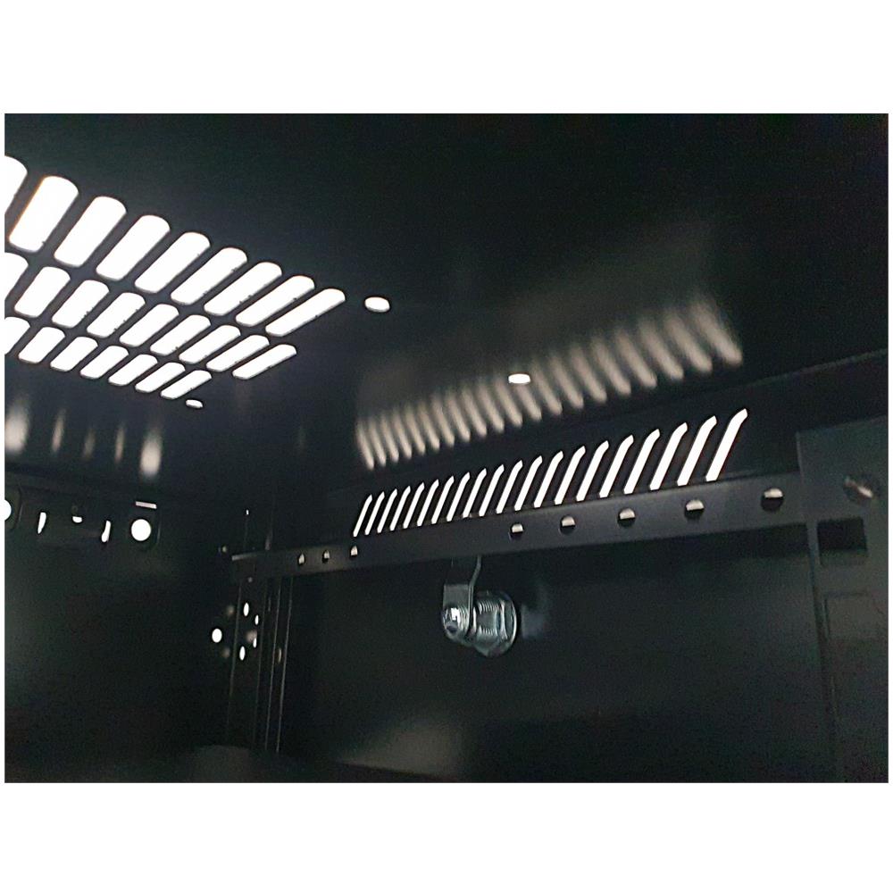 Techly Armadio Rack 19" a Muro 20 Unità P. 450 mm Flat Pack Nero