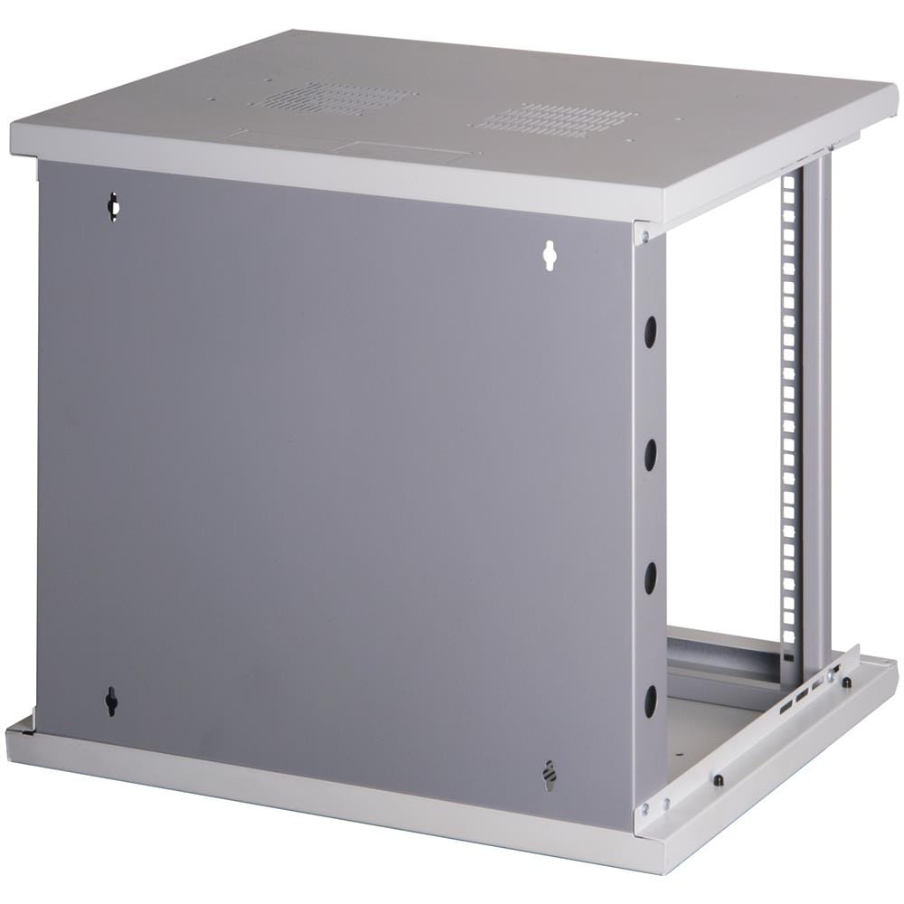 TECHLY I-CASE EW-2009G5 - Armadio Rack 19'' a muro 10 unità sezione unica prof. 500mm Grigio