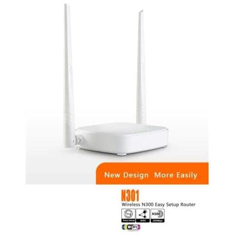 TENDA F9 router wireless Gigabit Ethernet Banda singola (2.4 GHz) Bianco