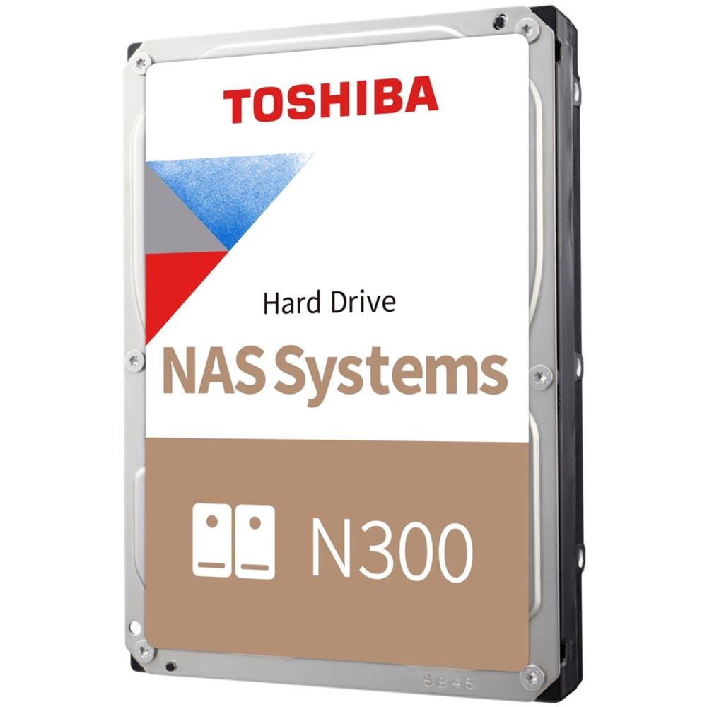 TOSHIBA Hard Disk Per NAS N300 10 TB 3.5" Interfaccia Sata III 6 Gb / s Buffer 256 MB 7200 Rpm