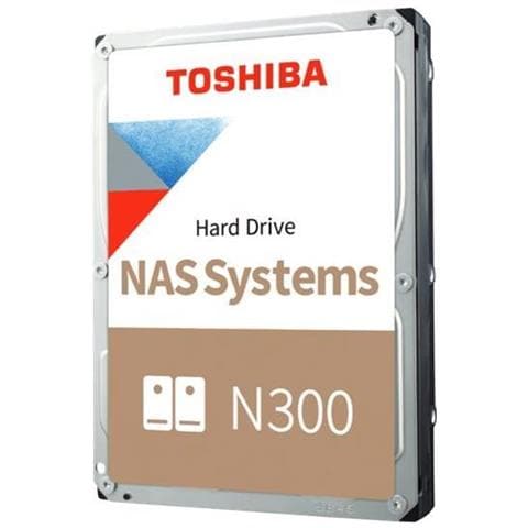 TOSHIBA Toshiba N300 Nas Hard Drive 10tb 512mb - Festplatte - Serial Ata (hdwg71aezsta)