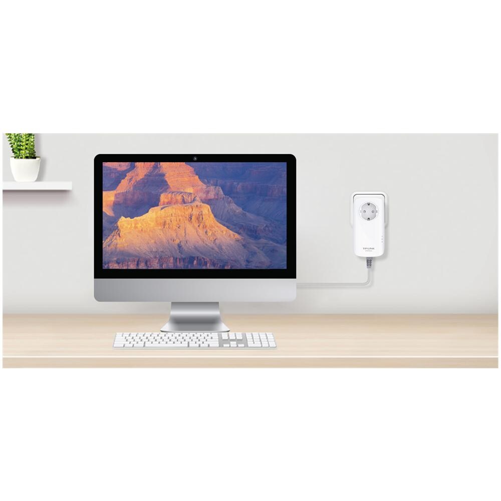 TP-LINK Kit Powerline 2 Adattatori AV1200 Mbps con presa passante