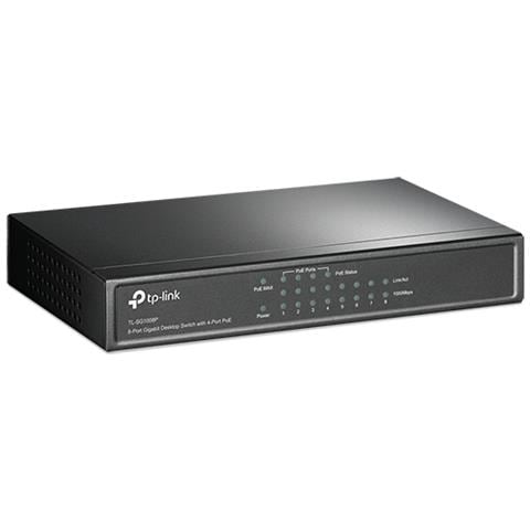 TP-Link TL-SG1008P Switch Desktop Gigabit 8 porte 4 porte PoE