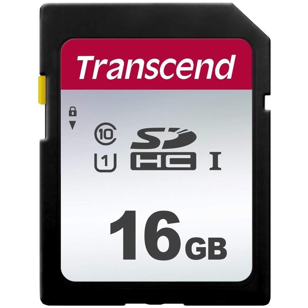 TRANSCEND Scheda di Memoria Micro SD Capacità 16 GB Classe 10
