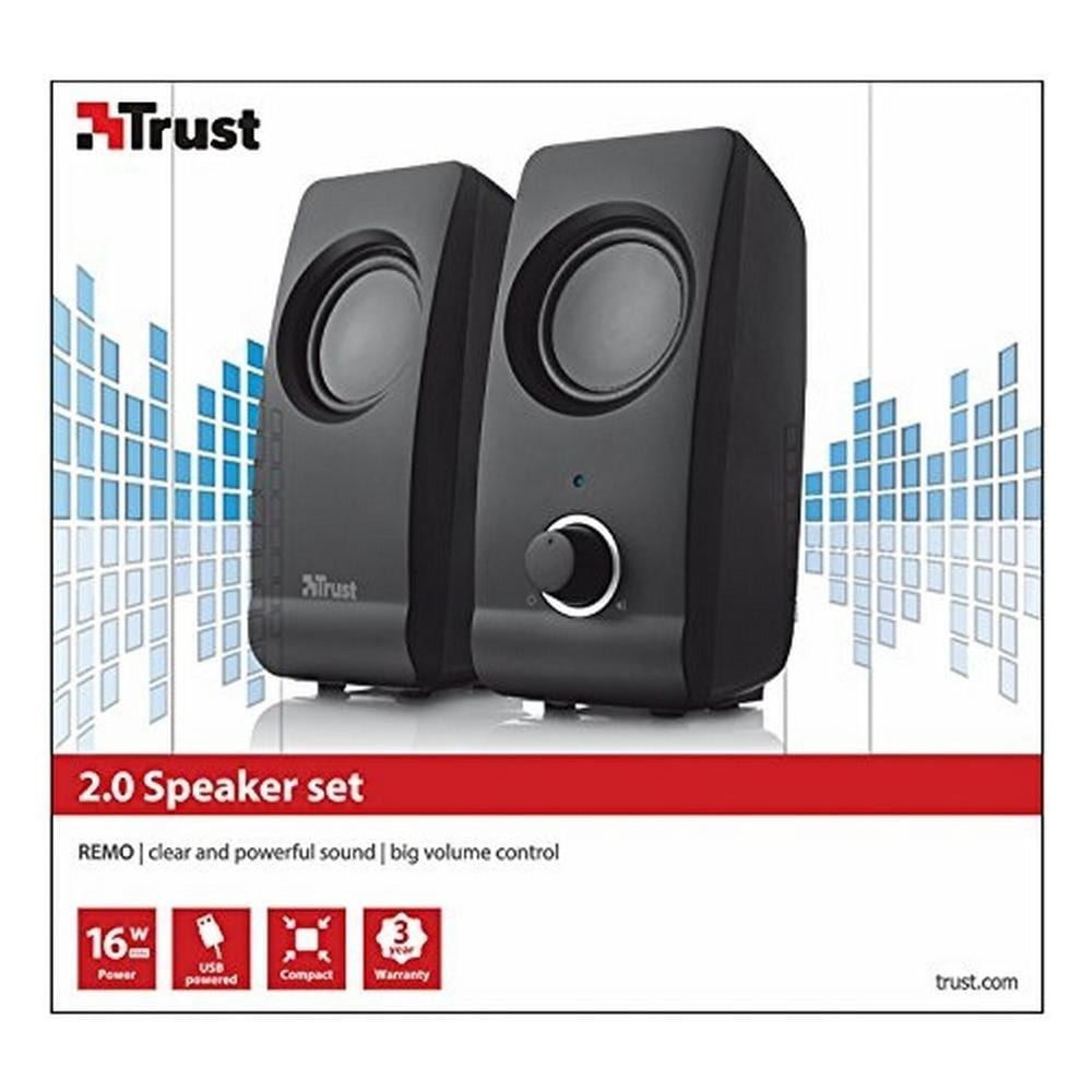 TRUST Set di Altoparlanti Remo 2.0 - 16W Rms - Usb