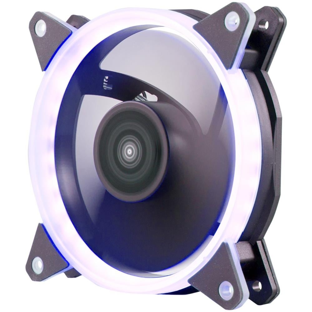 UNYKAch Ventola PC Candy 20 Diametro 12 cm Velocità 1400 Giri /min Colore Nero