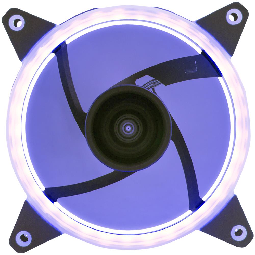 UNYKAch Ventola PC Candy 20 Diametro 12 cm Velocità 1400 Giri /min Colore Nero