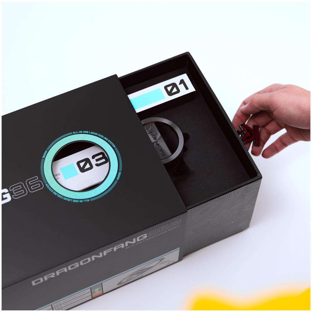 Valkyrie Dissipatore CPU a Liquido VK-AIODR240B per Socket Intel LGA 1150 /LGA 1151 / LGA 1155 / LGA 1156 / LGA 1200 / LGA 1700 / LGA 2011 / LGA 2011-v3 /LGA 2066 e Socket AMD AM4 / AM5