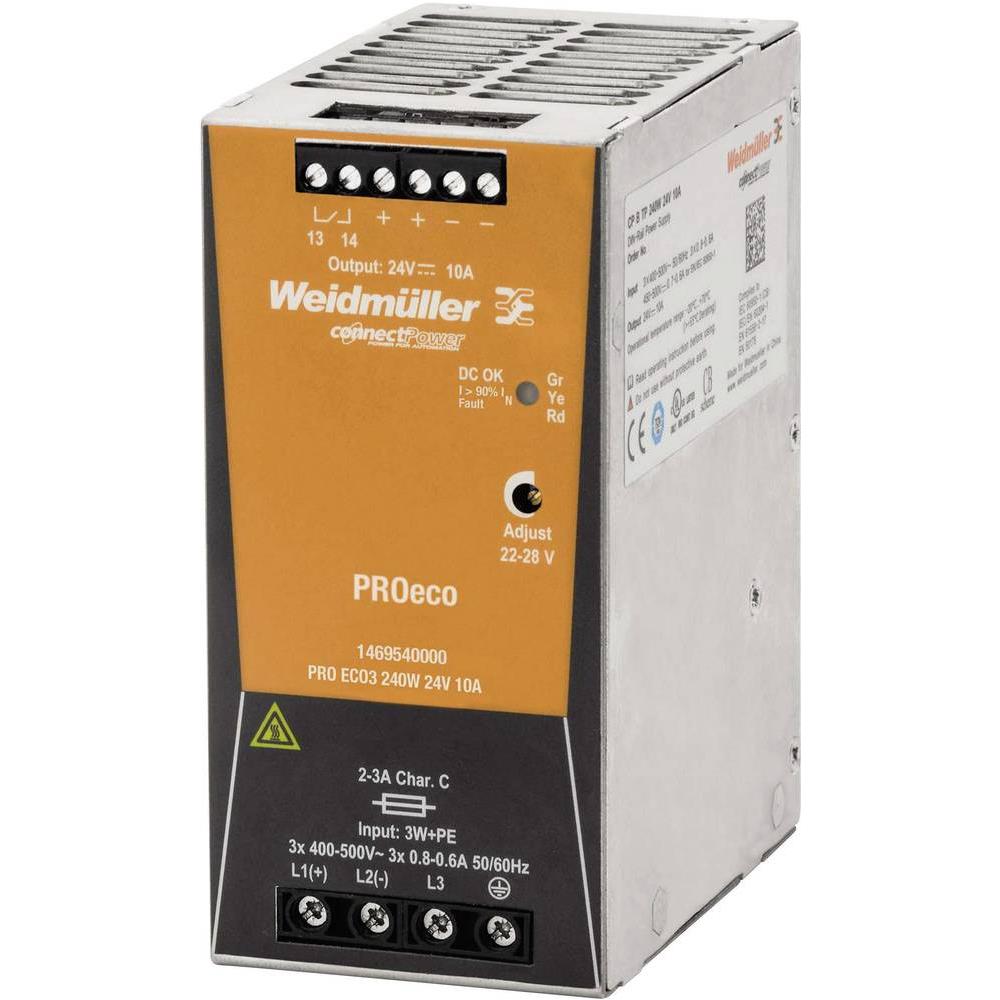 Weidmuller Alimentatore Elettrico Switching Pro Eco 240w 24v 1469540000