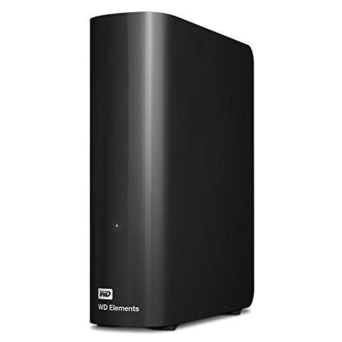 WESTERN DIGITAL Hard Disk Esterno Elements Desktop 8 TB Interfaccia USB 2.0/3.0 Colore Nero