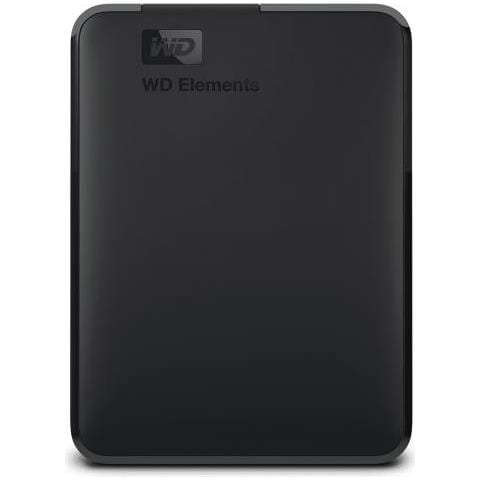 WESTERN DIGITAL Elements Portable Hard Disk Esterno 5 TB Nero