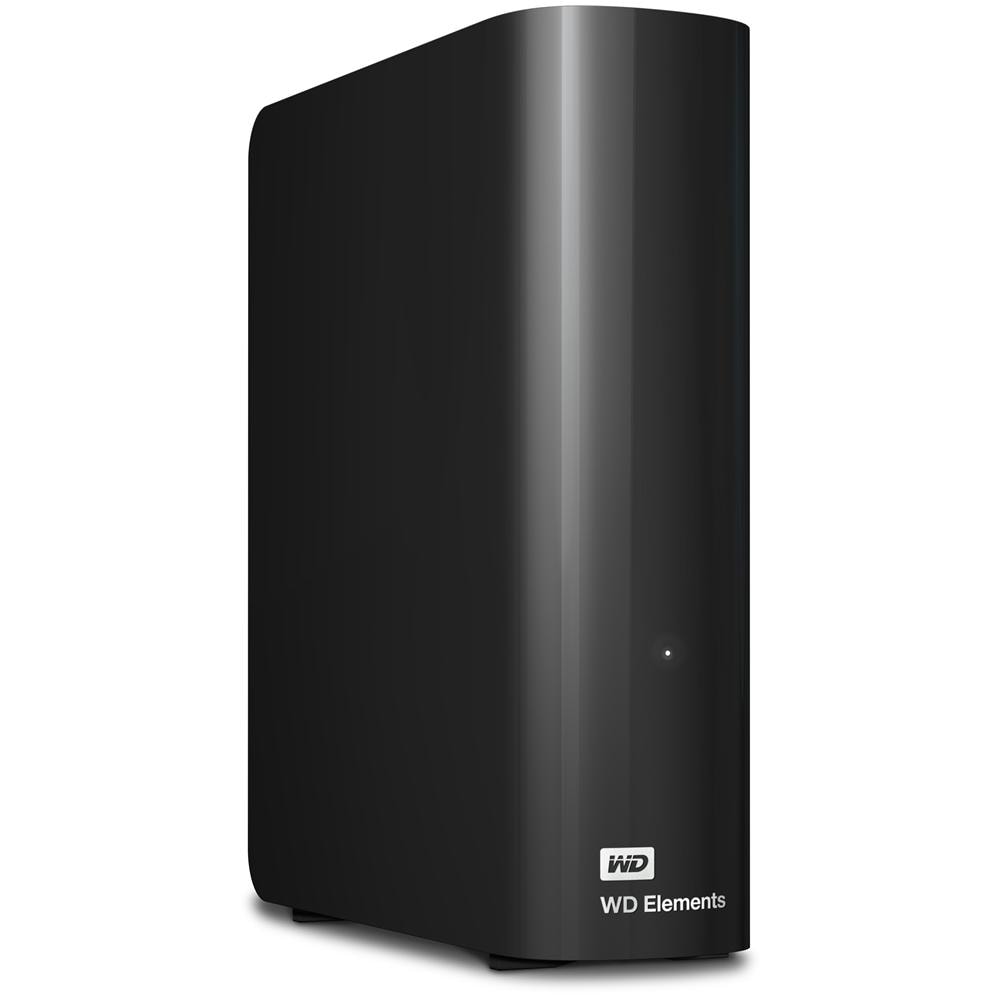 Western Digital Hard Disk Elements Desktop 4TB Interfaccia USB 3.0 Colore Nero