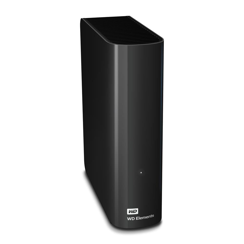 Western Digital Hard Disk Elements Desktop 4TB Interfaccia USB 3.0 Colore Nero