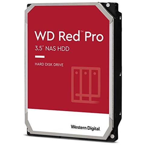 WESTERN DIGITAL WD Rosso Pro 10TB 3.5"" NAS Hard Disk Interno, 7200 RPM, WD102KFBX