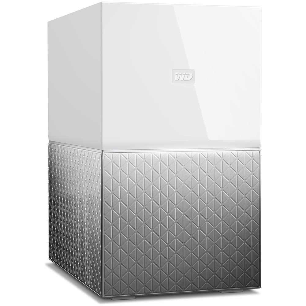 WESTERN DIGITAL NAS My Cloud Home Duo 8 TB (2 Dischi da 4 TB Installati) 2 x USB 3.0 / 1 x Gigabit Ethernet RAID1