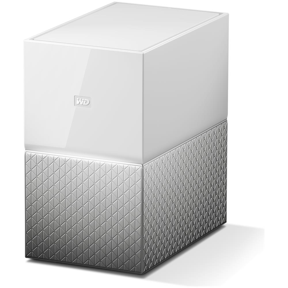 WESTERN DIGITAL NAS My Cloud Home Duo 8 TB (2 Dischi da 4 TB Installati) 2 x USB 3.0 / 1 x Gigabit Ethernet RAID1