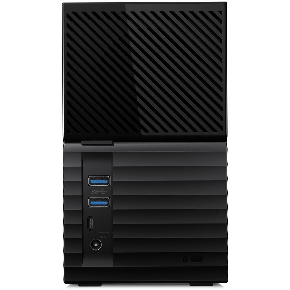 WESTERN DIGITAL Hard Disk My Book Duo 16 TB (2 Dischi da 8 TB Installati) Interfaccia 2 x USB 3.0 RAID 0 / 1 JBOD