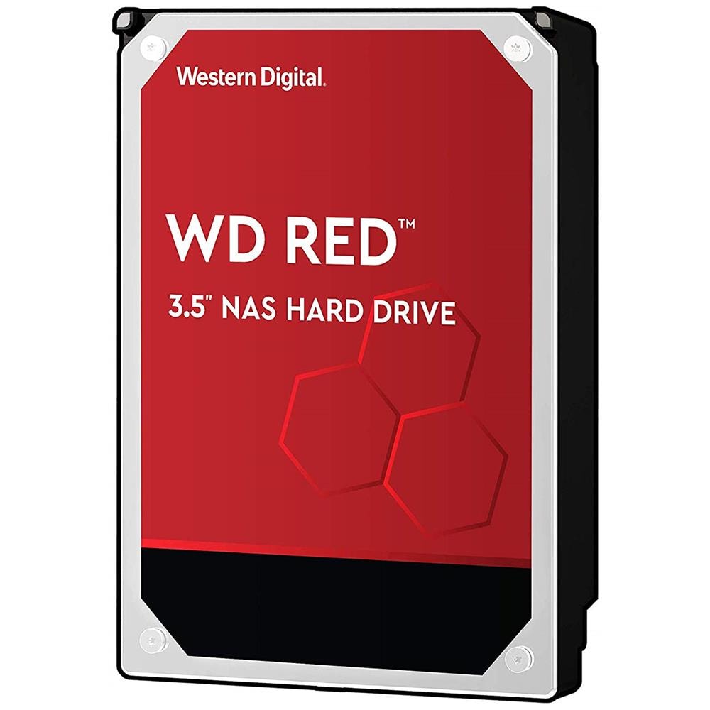 WESTERN DIGITAL Hard Disk per NAS WD Red 6 TB 3.5" Interfaccia Sata III 6 Gb / s Buffer 64 Mb 5400 RPM