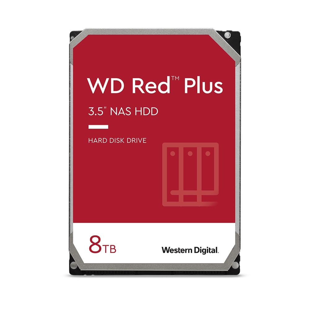 WESTERN DIGITAL Red Plus 3.5" 8 TB Serial ATA III